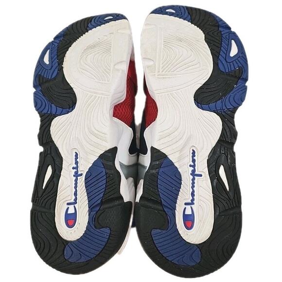 Champion ~Men\'s Size 8.5M~ Blue & Red High Top Shoes. main image 12